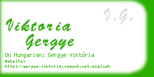 viktoria gergye business card